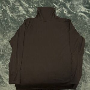 Men's Black Turtleneck Sweater